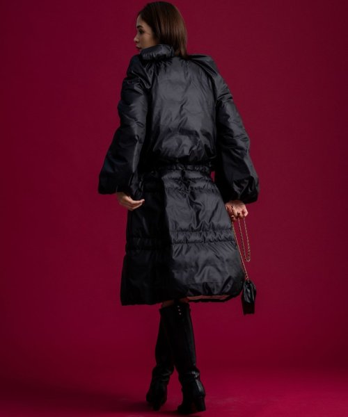 【組曲×setsuko sagittaire】2WAY シューリボンダウンコート sagittaire 組曲×setsuko