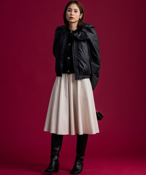 【組曲×setsuko sagittaire】2WAY シューリボンダウンコート sagittaire 組曲×setsuko