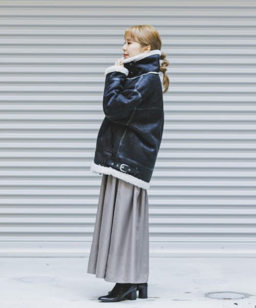 ITEMS URBANRESEARCH(アイテムズ アーバンリサーチ（レディース）)/B3ボアジャケット/img08