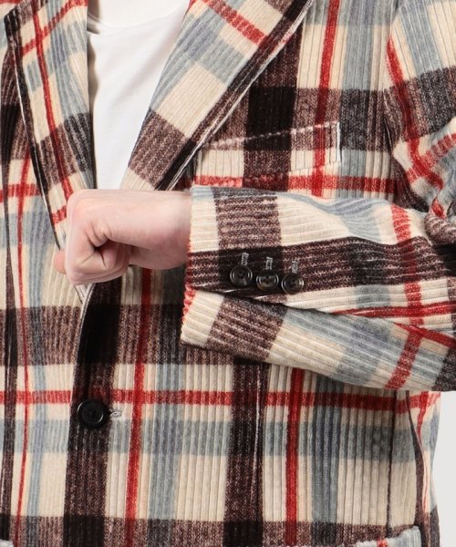 CABaN チェックプリントコーデュロイ 3Bジャケット 人気・おすすめ｜多用途・生活用品におすすめ 口コミ人気 即納 日本国内発送・信頼対応