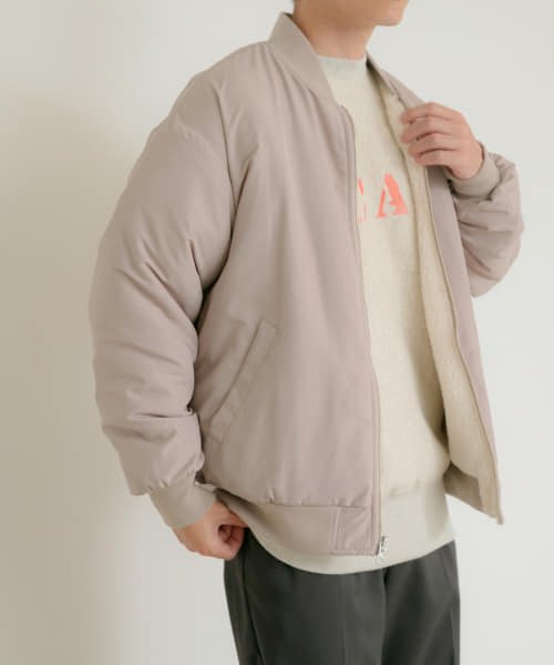 ITEMS URBANRESEARCH(アイテムズアーバンリサーチ（メンズ）)/裏ボア リバーシブル MA－1/img06