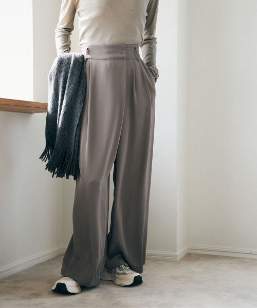 marjour(マージュール)/SOFT WRAP PANTS/img01