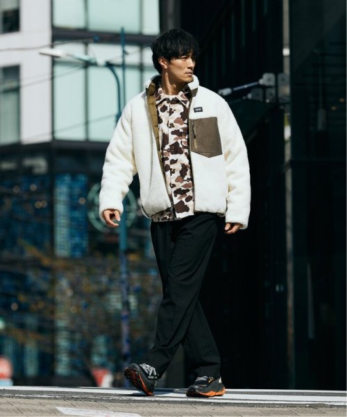 【TAION / タイオン】マウンテンリバーシブル ダウン×ボアジャケット TAION タイオン ファスナーポケットが付いています MOUNTAIN