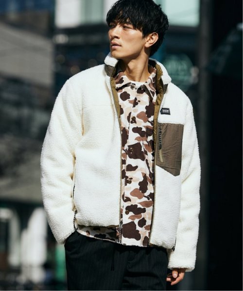 【TAION / タイオン】マウンテンリバーシブル ダウン×ボアジャケット TAION タイオン ファスナーポケットが付いています MOUNTAIN