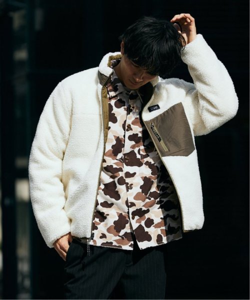 【TAION / タイオン】マウンテンリバーシブル ダウン×ボアジャケット TAION タイオン ファスナーポケットが付いています MOUNTAIN