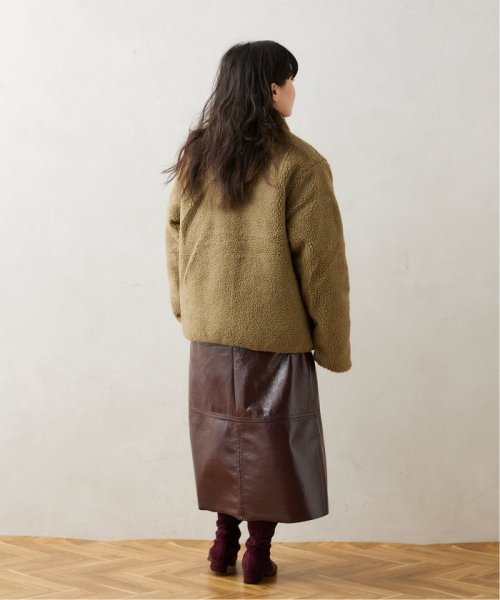 【TAION / タイオン】マウンテンリバーシブル ダウン×ボアジャケット TAION タイオン ファスナーポケットが付いています MOUNTAIN