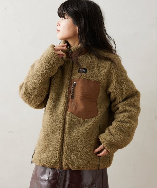 【TAION / タイオン】マウンテンリバーシブル ダウン×ボアジャケット TAION タイオン ファスナーポケットが付いています MOUNTAIN