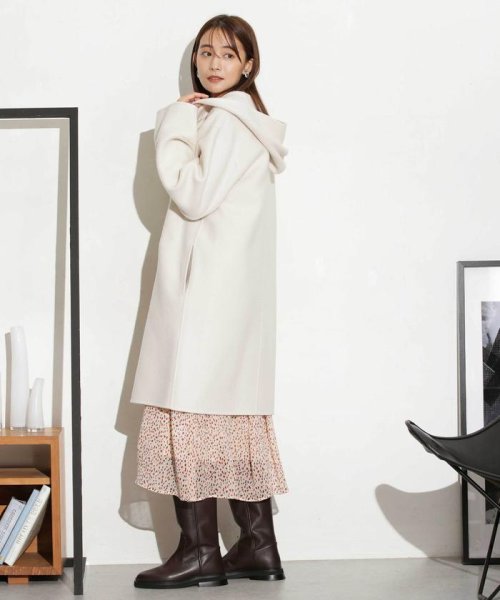 スーパー140ウールリバーフードコート 