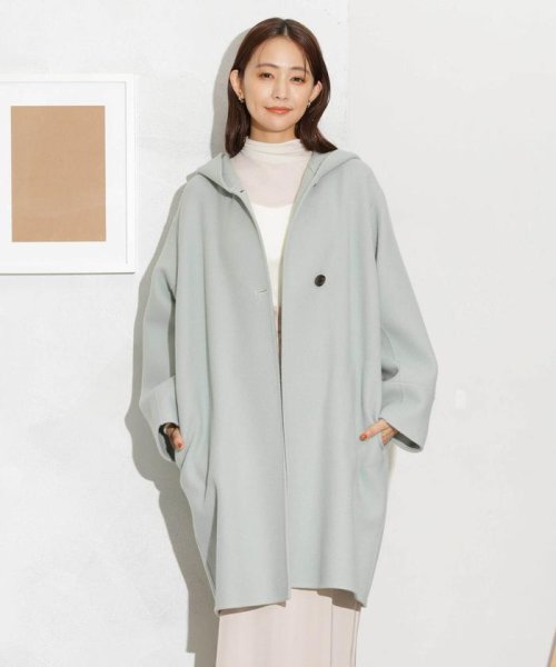 スーパー140ウールリバーフードコート 