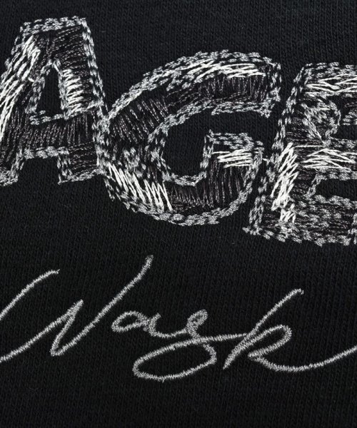 WASK(ワスク)/ロゴ刺しゅうポケット付き裏起毛トレーナー(100～160cm)/img18