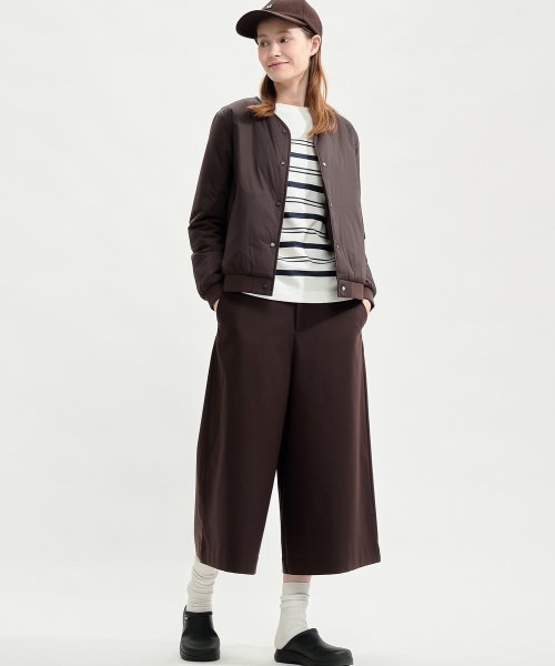 撥水 インサレーションVネックジャケット SORONA