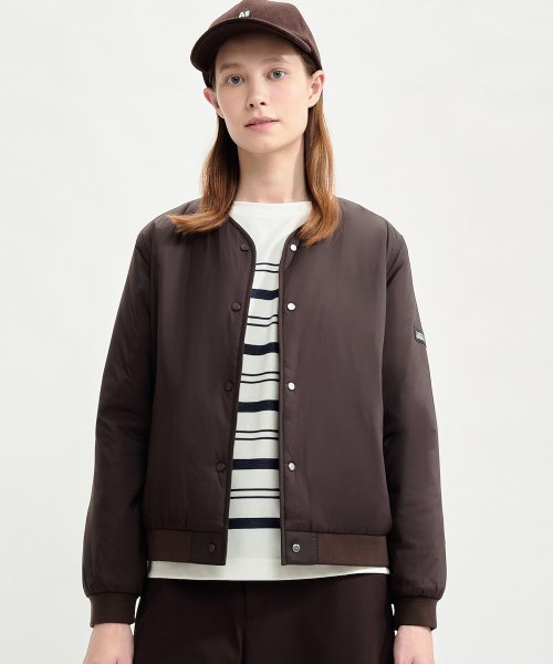 撥水 インサレーションVネックジャケット SORONA