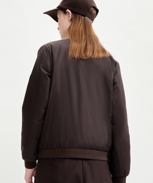 撥水 インサレーションVネックジャケット SORONA