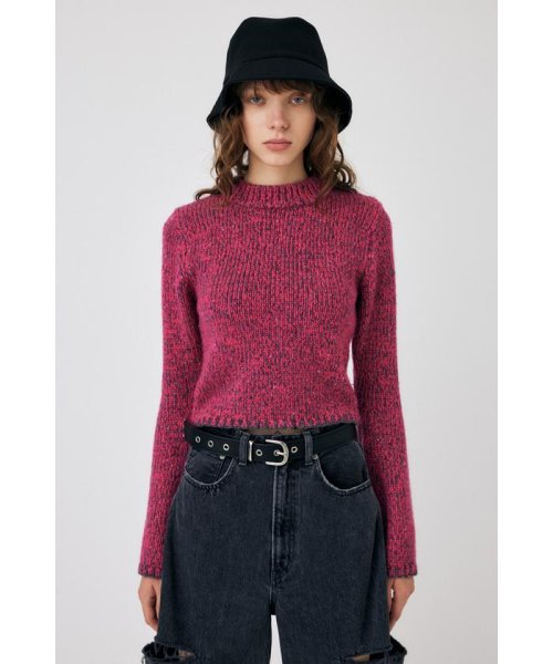 moussy(マウジー)/NEP YARN KNIT トップス/img19