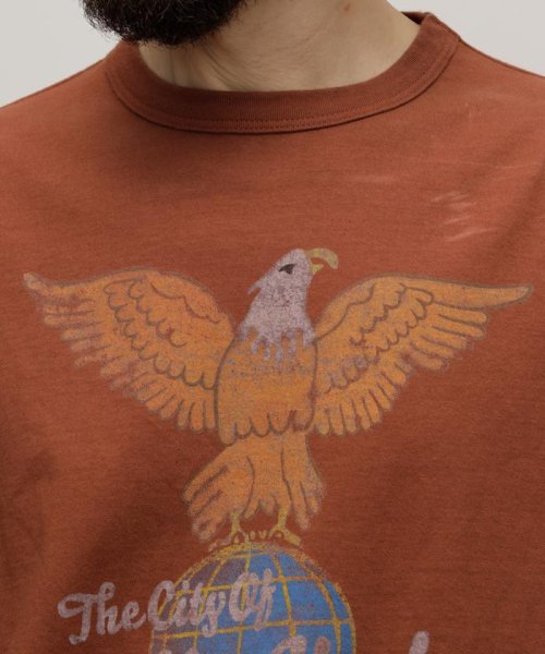 Schott(ショット)/T－SHIRT "EAGLE GLOBE"/Tシャツ "イーグル グローブ/img07