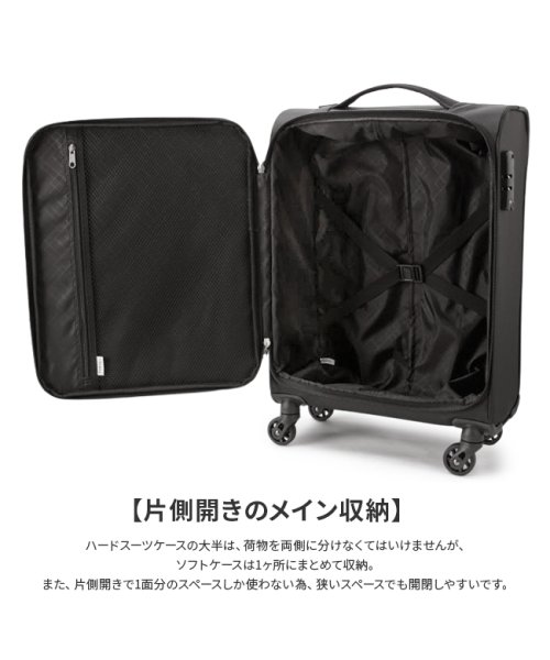 protrip(プロトリップ)/プロトリップ スーツケース 機内持ち込み 29L 軽量 撥水 小型 小さめ ソフトキャリーケース エアロライト Protriip PP－AE001/img11