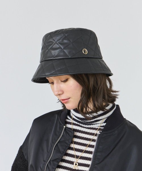 Chapeaud'O(Chapeaud’O)/Chapeau d' O  Fake Leather Quilt Bucket/img02