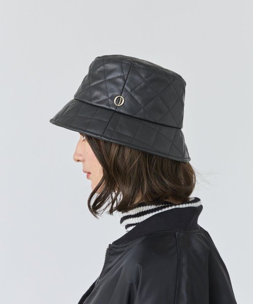 Chapeaud'O(Chapeaud’O)/Chapeau d' O  Fake Leather Quilt Bucket/img03