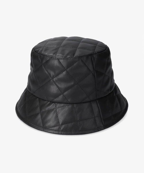 Chapeaud'O(Chapeaud’O)/Chapeau d' O  Fake Leather Quilt Bucket/img06