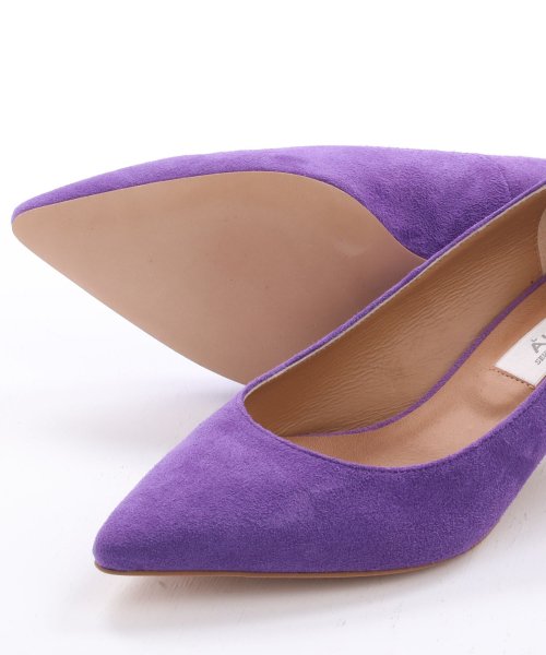 スティレットローヒールポインテッドパンプス シューズ T1692034378(12906円)