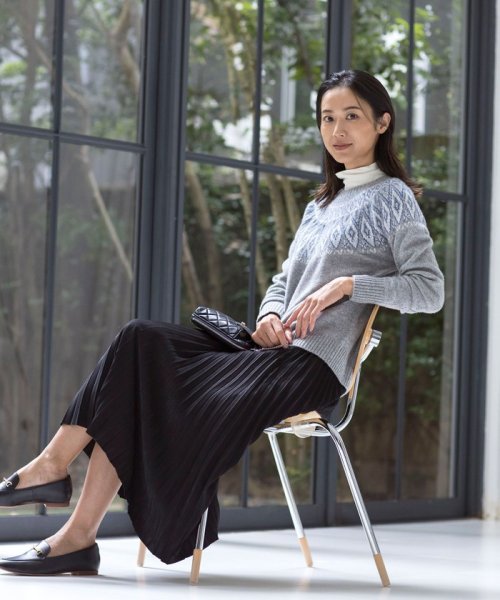 【洗える】マロンサテン プリーツ スカート 【洗える】マロンサテン スカート MYK1416045841(10780円)