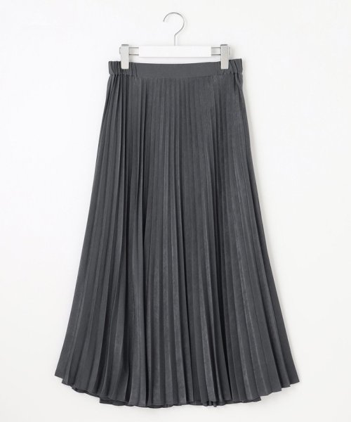 【洗える】マロンサテン プリーツ スカート Aラインスカート DGJ1474387817(11220円)