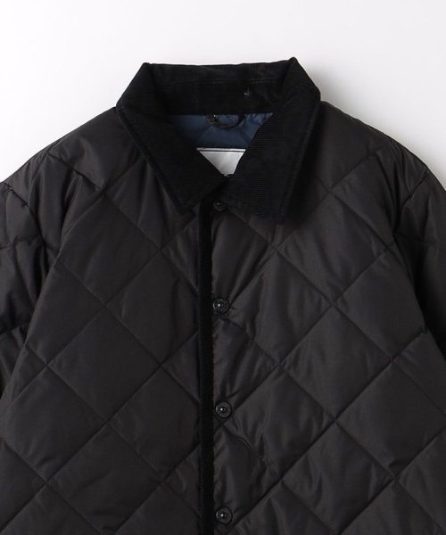 【WEB限定】＜TAION＞シティ パイピング ロング ダウンコート 