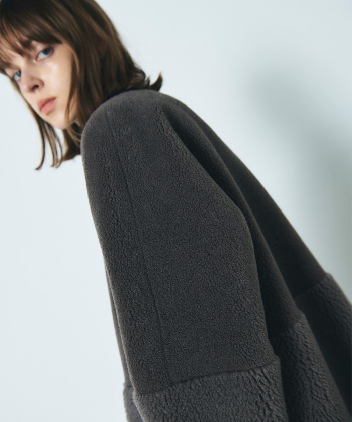 ノーカラーボアムートンコート(505749666)｜阪急百貨店公式通販サイト