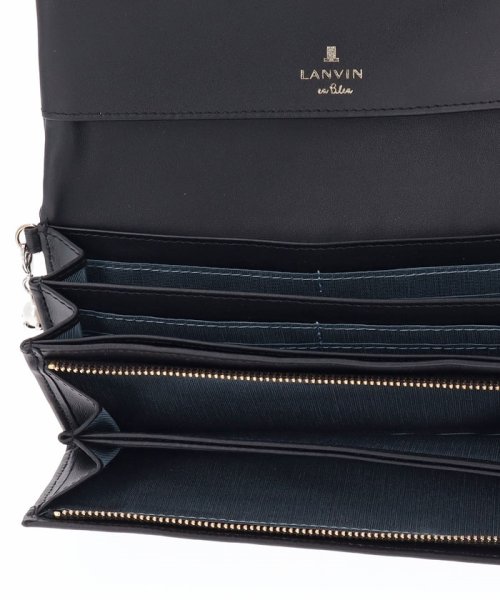 LANVIN en Bleu(BAG)(ランバンオンブルー（バッグ）)/セシル フラップ長財布/img03