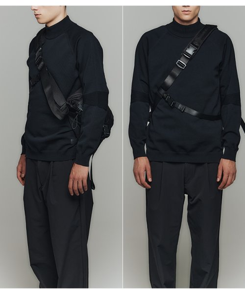 アントラック メッセンジャーバッグ ショルダーバッグ メンズ レディース 大きめ 大容量 撥水 自転車 バイク A4 UNTRACK 60042 