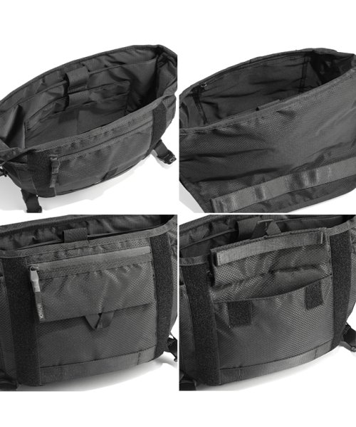 アントラック メッセンジャーバッグ ショルダーバッグ メンズ レディース 大きめ 大容量 撥水 自転車 バイク A4 UNTRACK 60042 