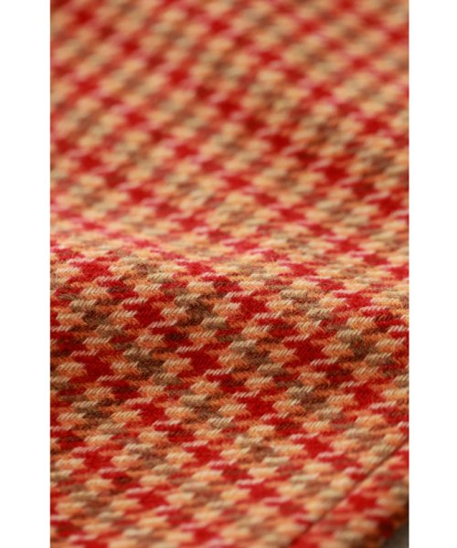 あったかチェックのIラインミディアムスカート あったかチェックのIラインミディアムスカート GM1267202086(9776円)