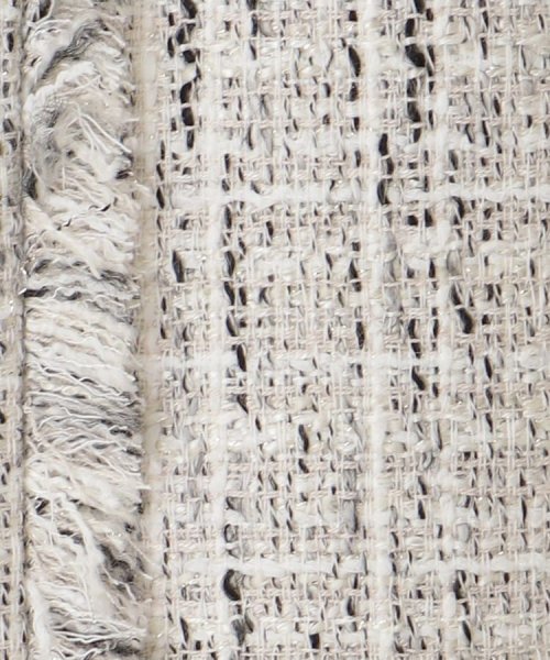 【セレモニースーツ】ラメツイード ノーカラージャケット Mサイズ着用 ＊＊＊＊＊＊＊＊＊＊＊＊＊＊＊＊＊＊＊＊＊＊