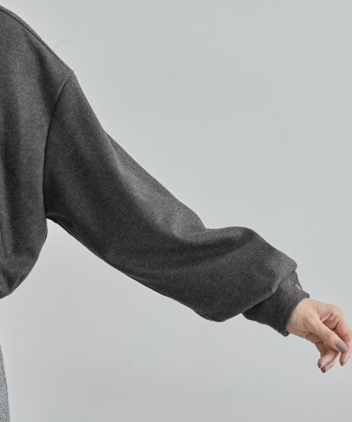 ウールジャージーショートブルゾン【エディター三尋木奈保さんコラボ】 商品説明エディター三尋木さんとのコラボレーションアイテム【素材】国内のニッターで編立てたウール100%のスムースカットソーに軽く縮 Q2502074944(19228円)