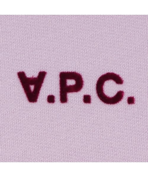 A.P.C.(アーペーセー)/アーペーセー スウェット ロゴ パープル レディース APC F27789 COFDX HAD/img06