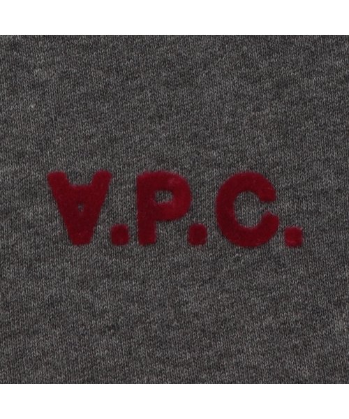 A.P.C.(アーペーセー)/アーペーセー スウェット ロゴ グレー レディース APC F27789 COFDX PLA/img06