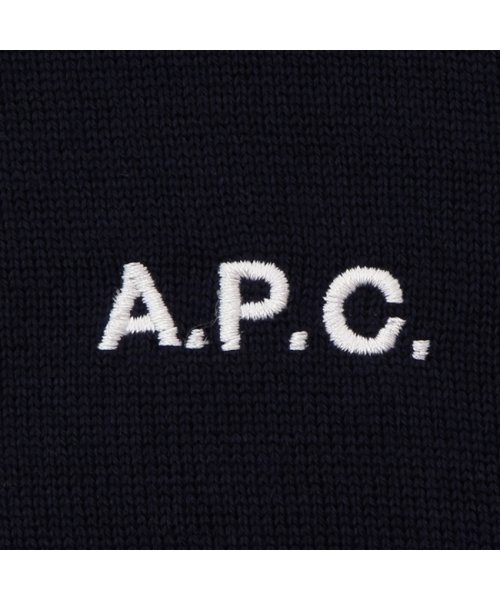 A.P.C.(アーペーセー)/アーペーセー ニット・セーター ロゴ ネイビー メンズ APC H23235 WOAOC IAK/img06