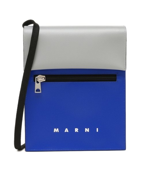 MARNI(マルニ)/マルニ ショルダーバッグ トライベカ ブルー シルバー メンズ MARNI SBMQ0036A0 P5769 ZO673/img05