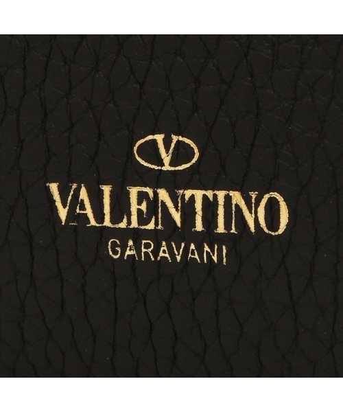 ヴァレンティノ 二つ折り財布 ロックスタッズ ミニ財布 ブラック レディース VALENTINO GARAVANI 3W2P0W06 VSH 0NO ROCKS VALENTINO GARAVANI ヴァレンティノ 二つ折り財布 ロックスタッズ ミニ財布 ブラック レディース 3W2P0W06 VSH 0NO cm