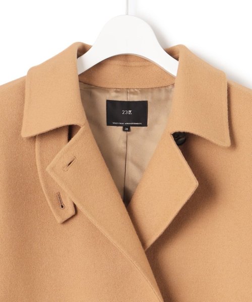 滝沢眞規子さん着用】ウールリバー コート(505766130)｜阪急百貨店公式  