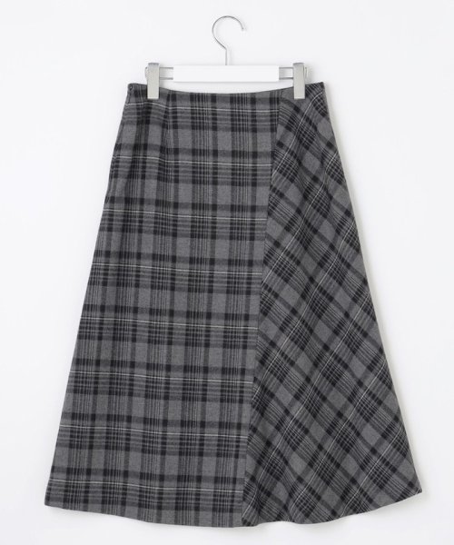 クラシカル ツイード タータン スカート 