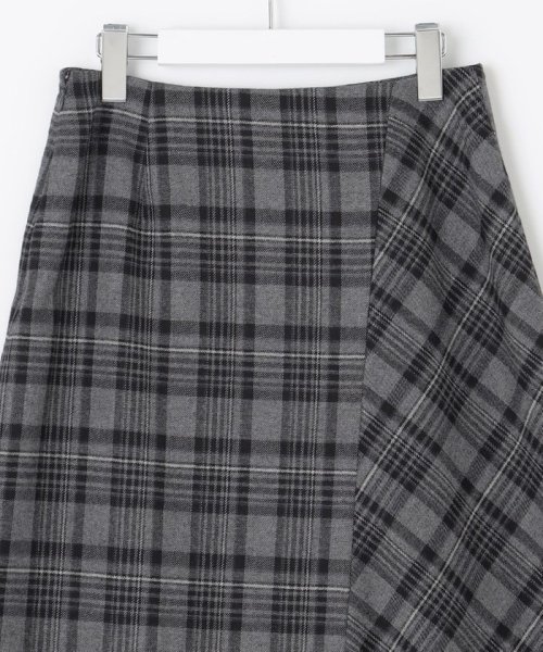 クラシカル ツイード タータン スカート 