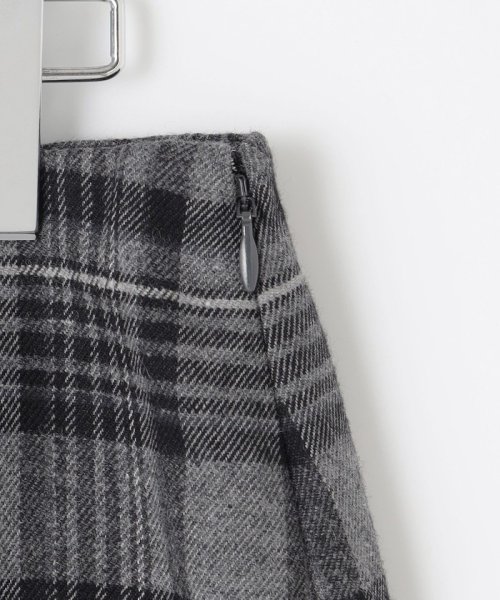 クラシカル ツイード タータン スカート 