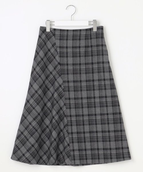 クラシカル ツイード タータン スカート 