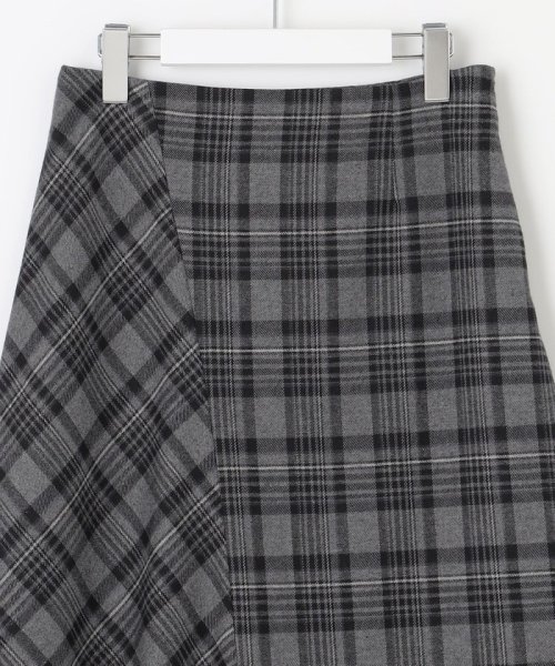 クラシカル ツイード タータン スカート 