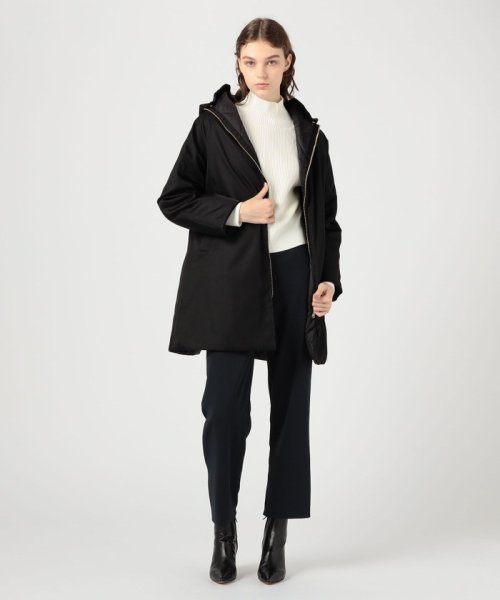 リナイロン フーデッドコート 