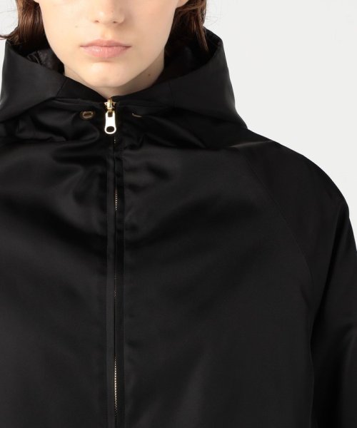 リナイロン フーデッドコート 