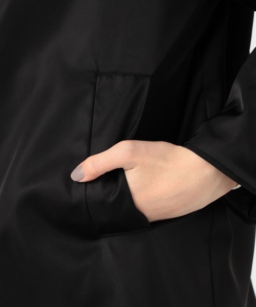 リナイロン フーデッドコート 