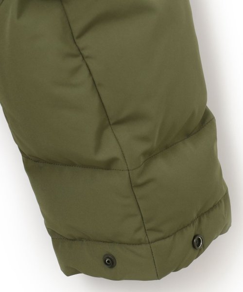 【ビジネス対応可】ベーシックタフタ ダウンコート / デタッチャブルフード 