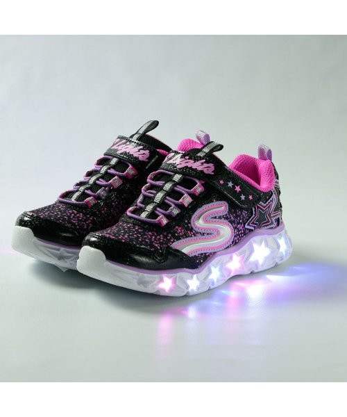 SKECHERS(スケッチャーズ)/スケッチャーズ SKECHERS キッズ スニーカー シューズ 光る LED ライト GALAXY LIGHTS HI－10920L/img03